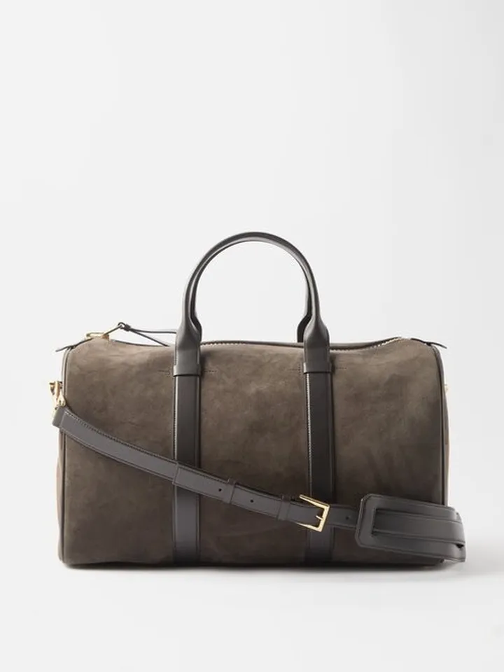 Buckley Suede And Leather Holdall