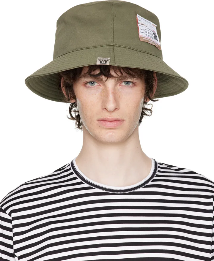 Miharayasuhiro Khaki CA4LA Edition Big Bucket Hat