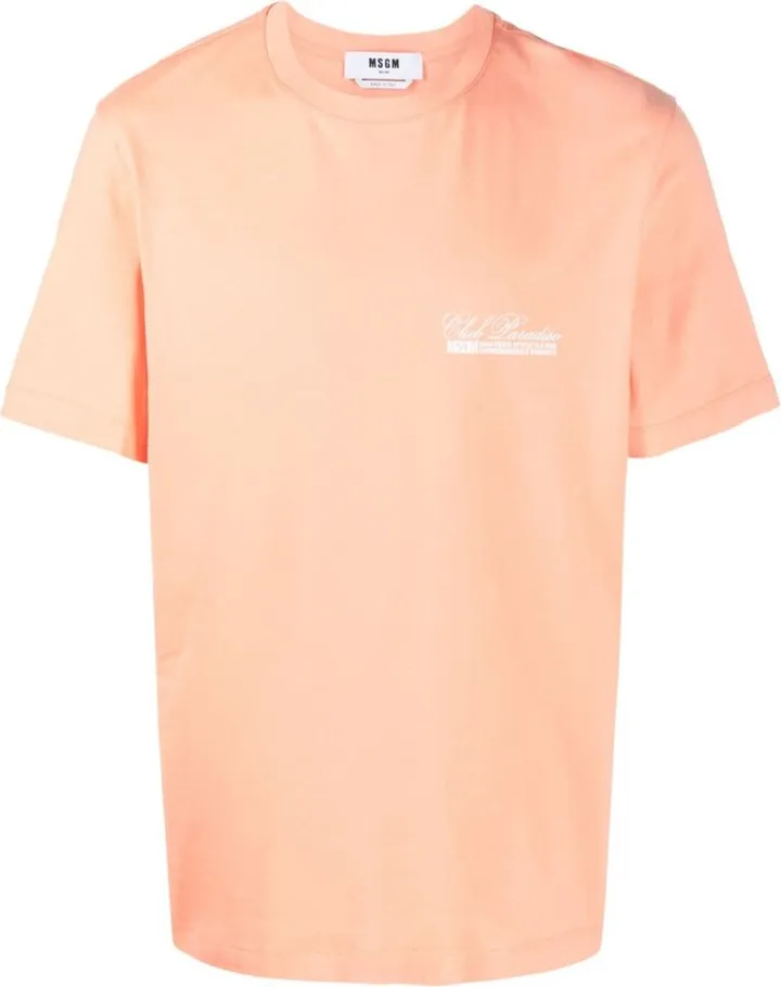 logo-print cotton T-shirt