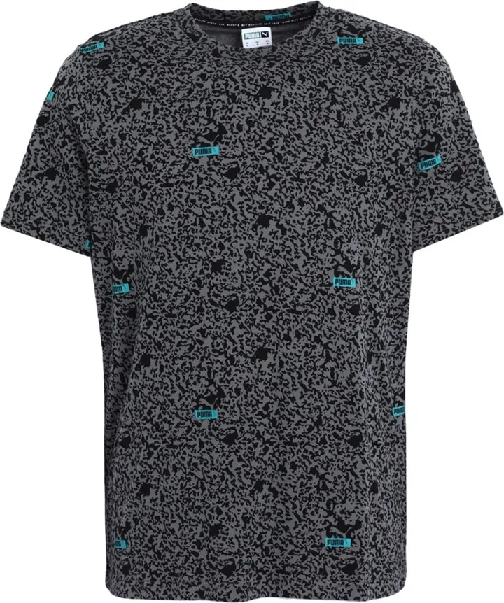 Brand Love Aop Tee T-shirt Grey