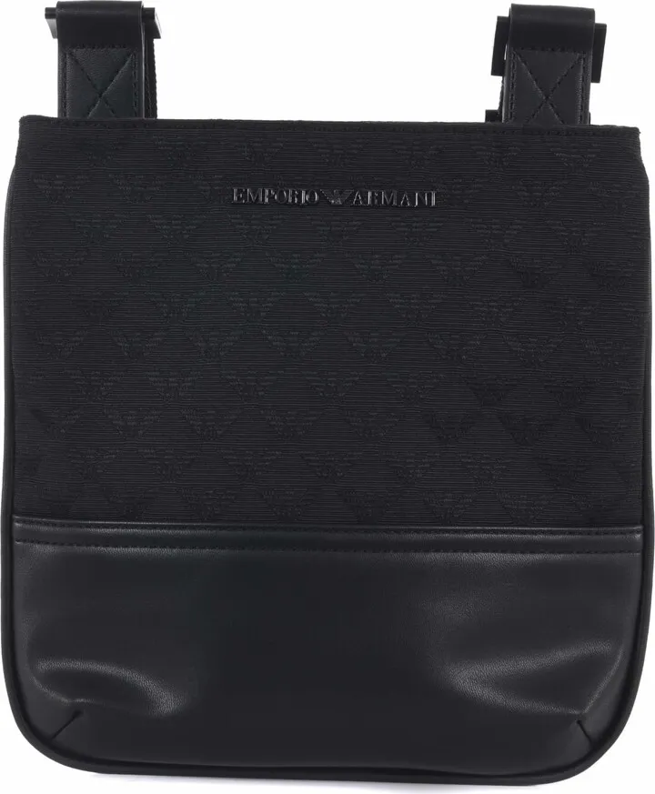 Tracolla Emporio Armani In Nylon Jacquard Disponibile Store Scafati.