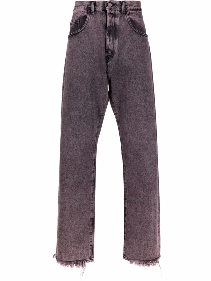 Mid-Rise Loose-Fit Jeans