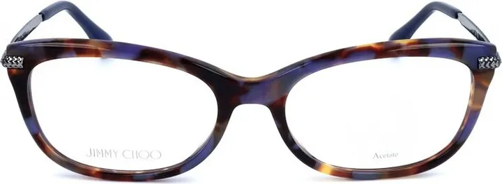 Jimmy Choo Eyewear Rectangular Frame Glasses