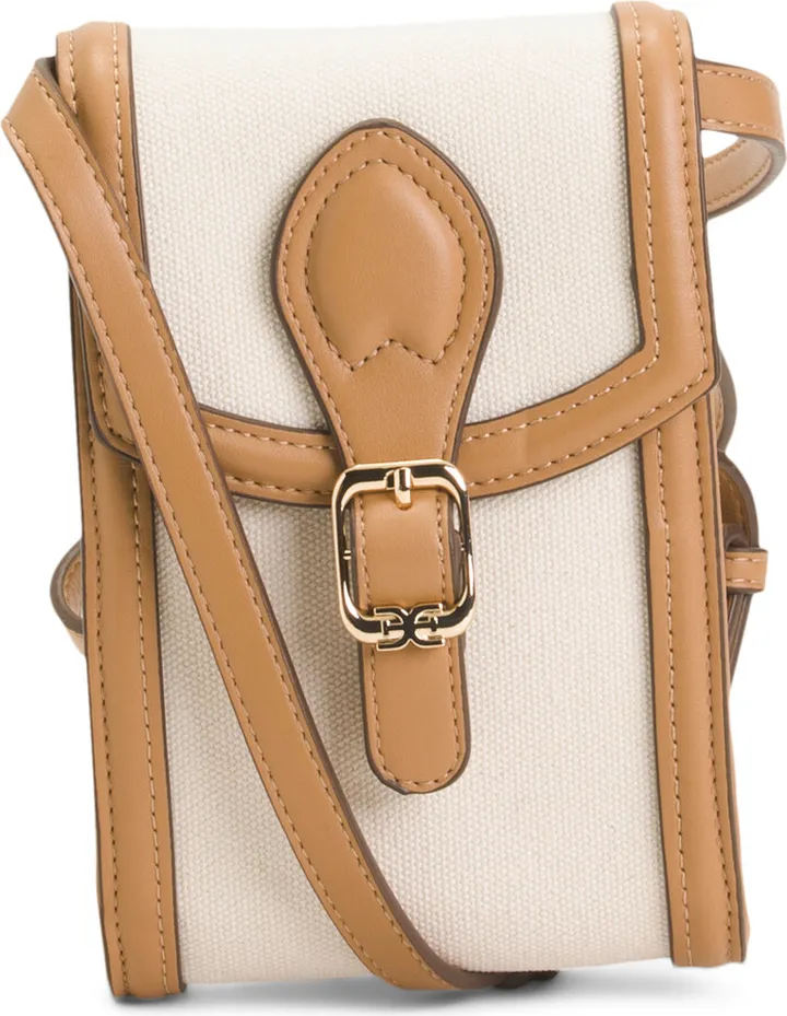 Leather Flap Phone Crossbody