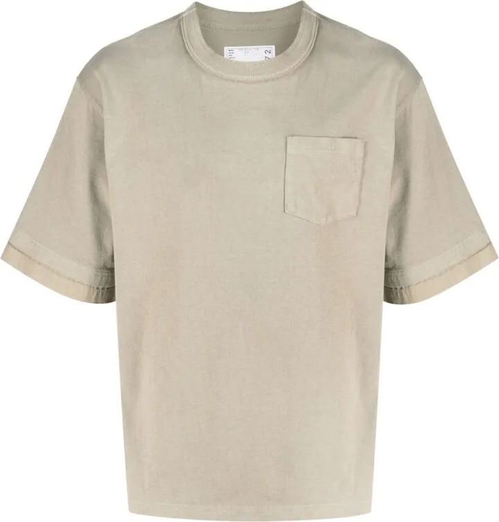 Crew-Neck Cotton T-Shirt