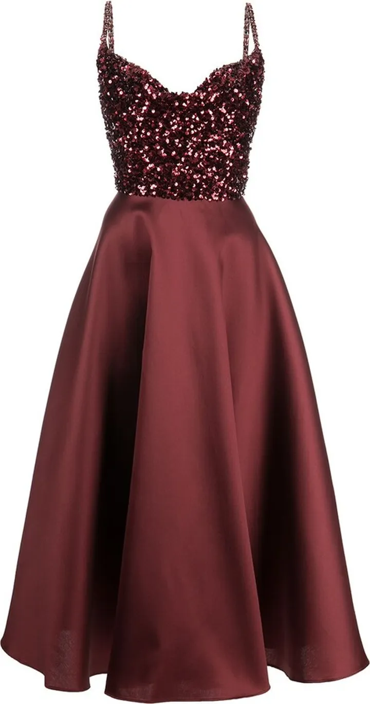 Emile flared gown