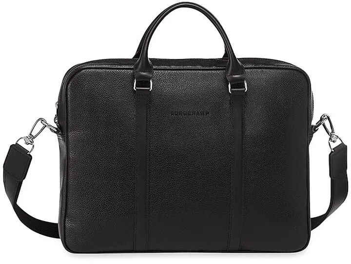 Le Foulonné Leather Briefcase