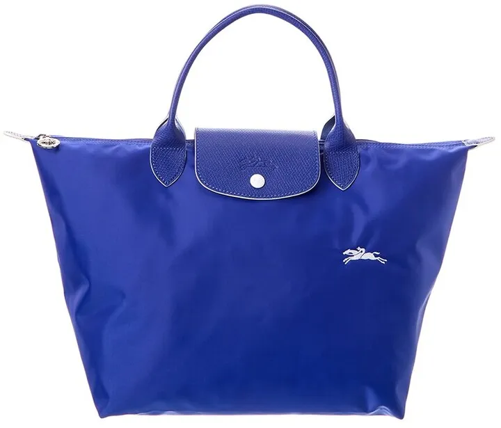 Longchamp Le Pliage Club Medium Nylon Short Handle Tote