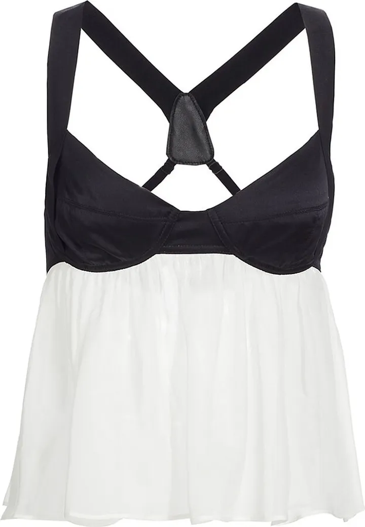 Silk Suspender Cami