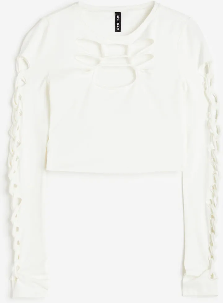 Cut-out Crop Top