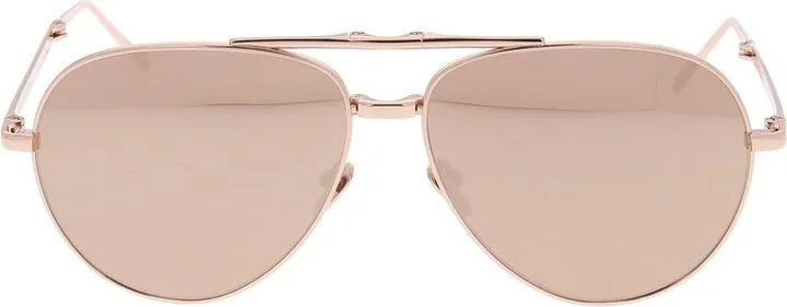 Linda Farrow Aviator Frame Sunglasses