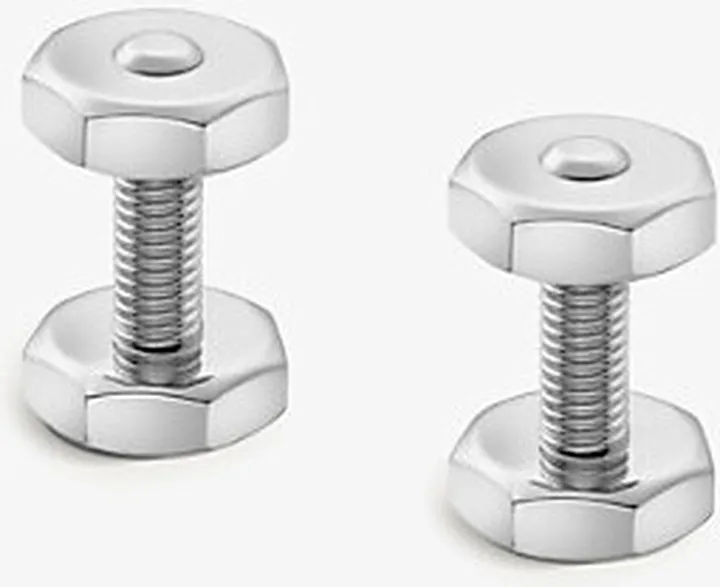 Mens Palladium Finish Santos de Palladium-finish Sterling-silver Cufflinks