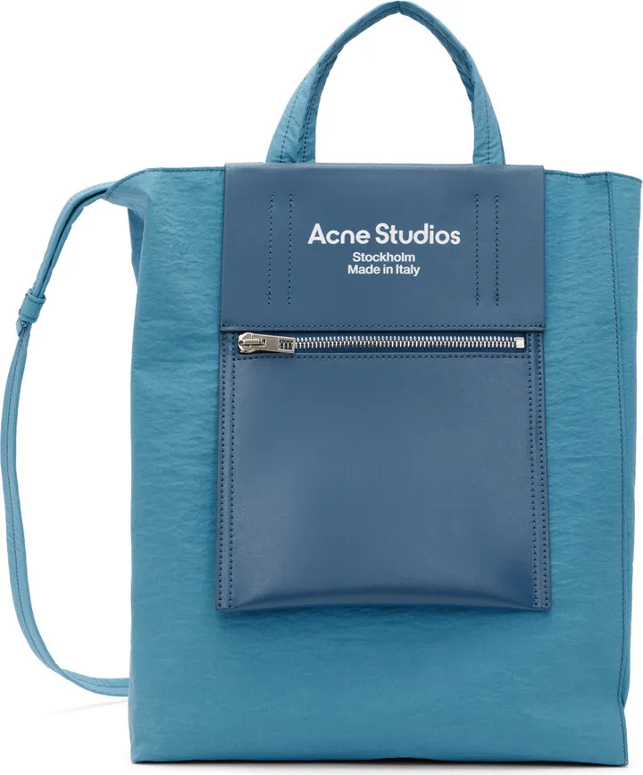 Acne Studios Blue Papery Tote