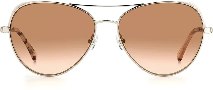 Katalina 59mm Gradient Round Aviator Sunglasses