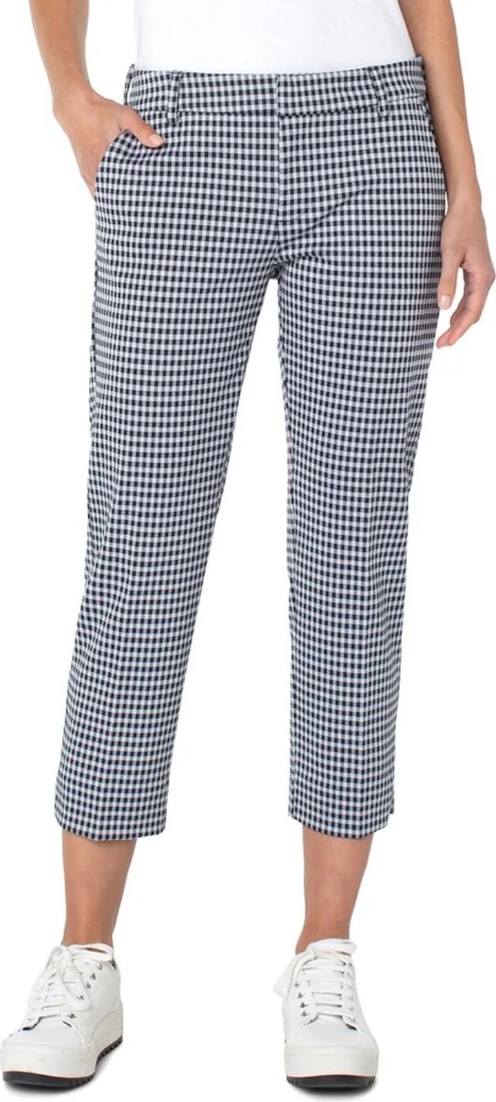 Kelsey Gingham Crop Pants