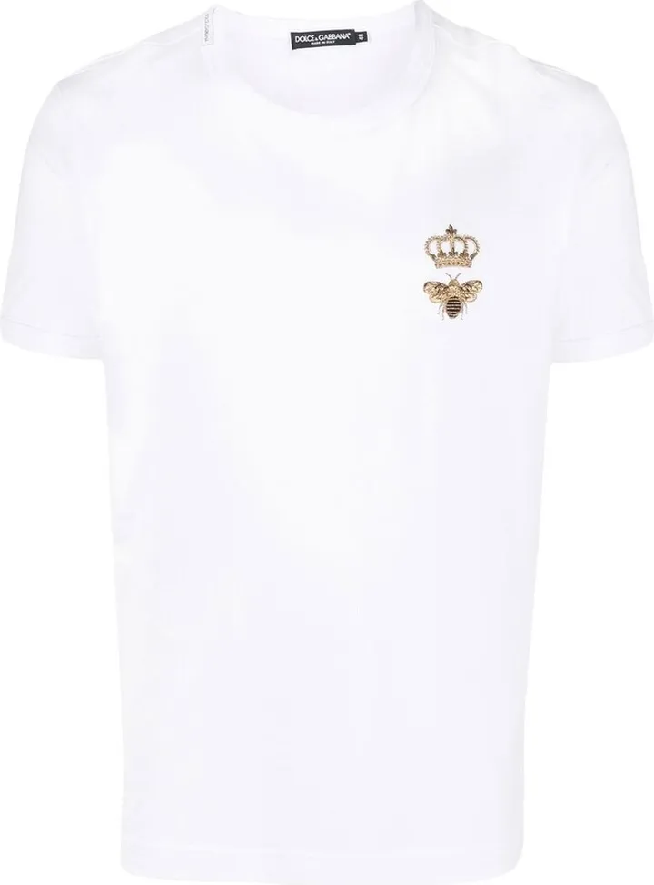 DOLCE & GABBANA- Logo Cotton T-shirt