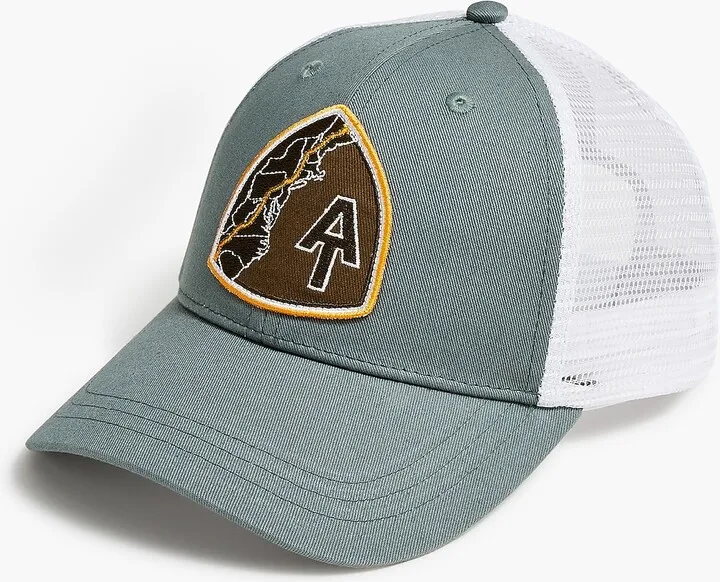 J.Crew Factory Men's Embroidered Trucker Hat