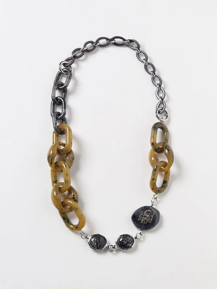 'S Max Mara Brenta resin necklace