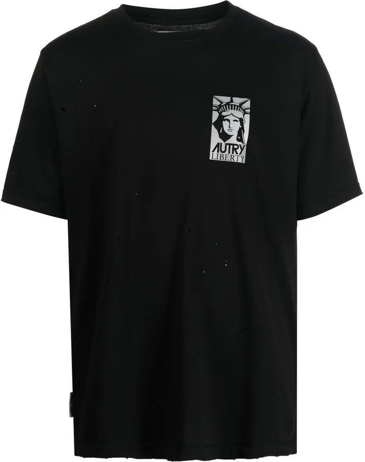 logo print short sleeve T-shirt