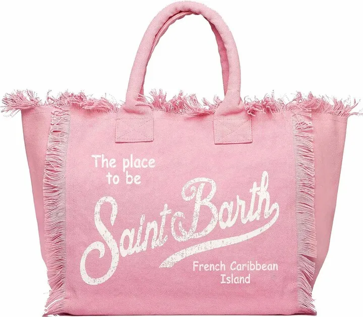 Vanity Pink Canvas Shoulder Bag