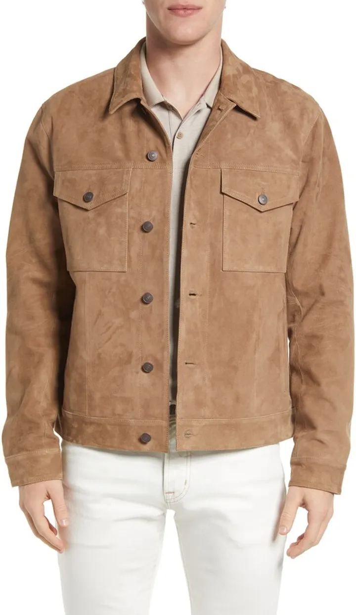 Lightweight Suede Jacket