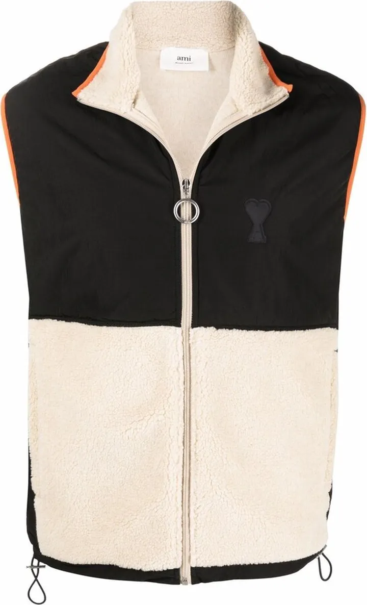 Ami de Coeur padded gilet