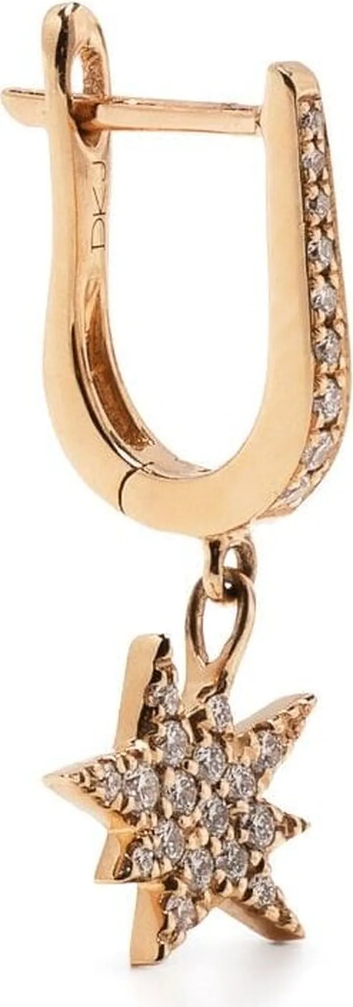 18kt rose gold Cosmos Explosion diamond earring