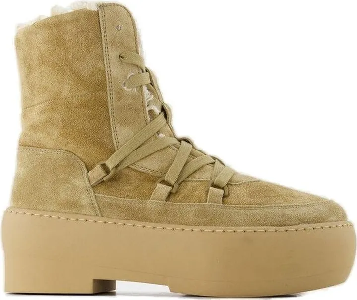 GIA BORGHINI Chunky Sole Lace Up Boots
