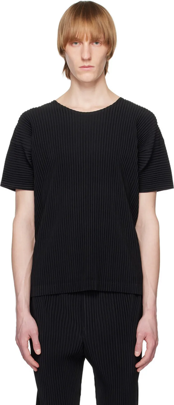 Homme Plissé Issey Miyake Black Basics T-Shirt