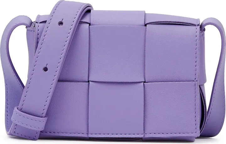 Bottega Veneta Candy Cassette Intrecciato Mini Leather Cross-body Bag
