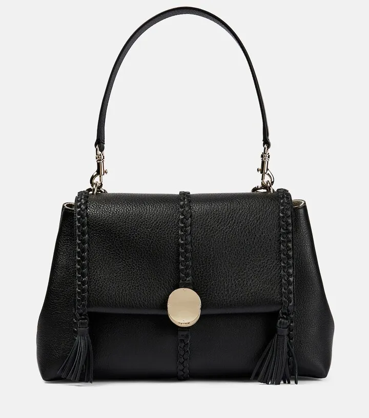 Penelope Medium leather shoulder bag