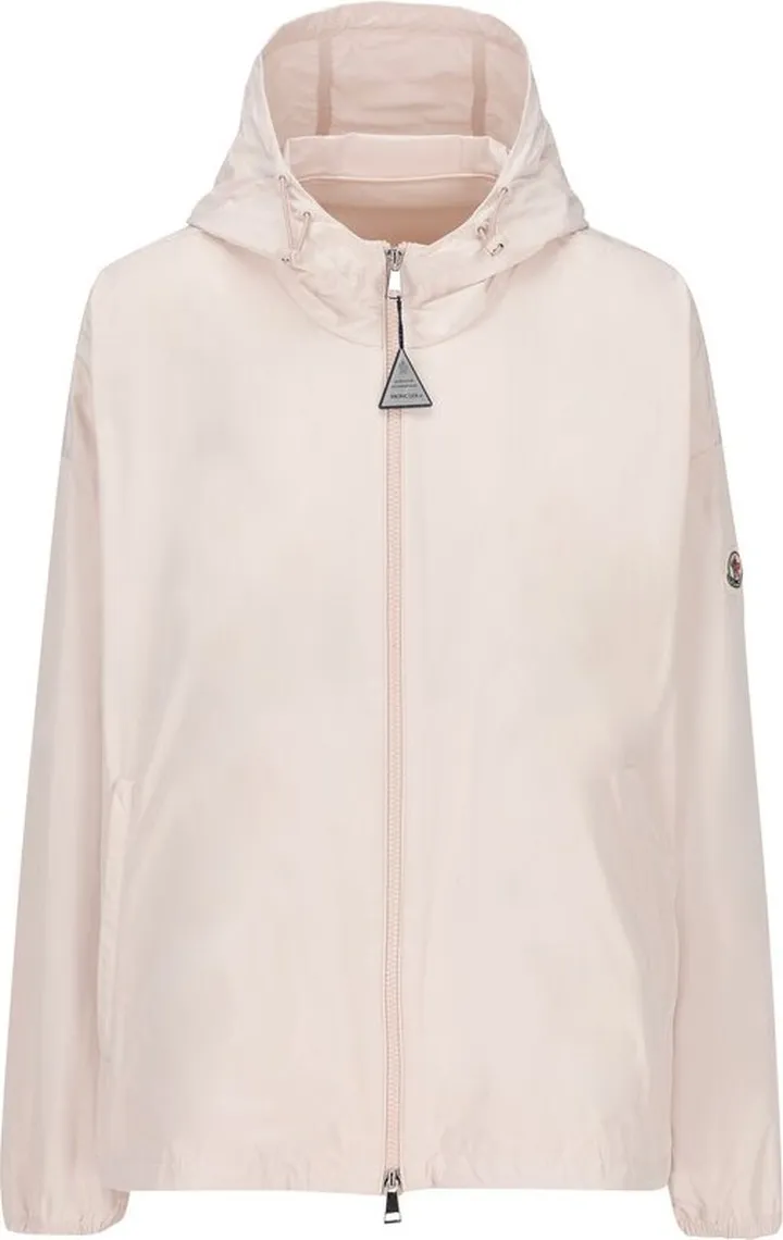 Moncler Logo Patch Long-Sleeved Jacket
