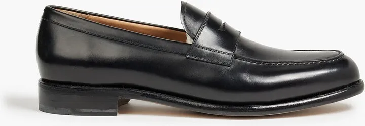 Rinaldo leather penny loafers