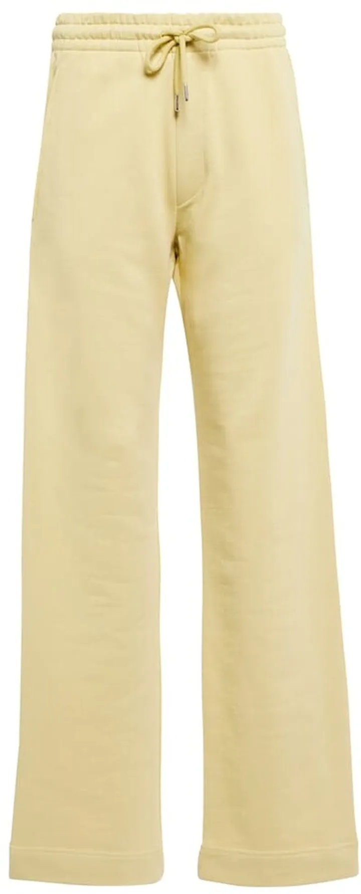 High-rise cotton jersey sweatpants