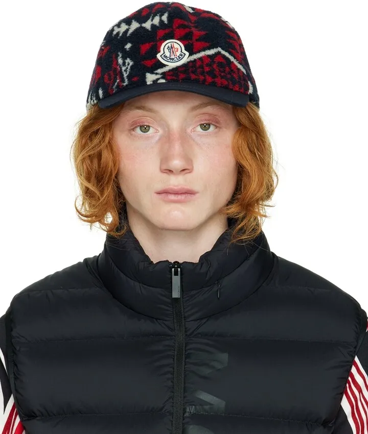 Moncler Navy Baseball Cap