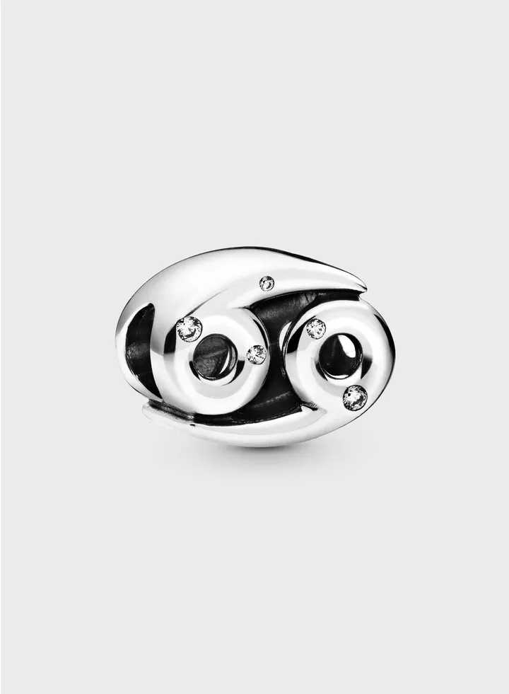 Sparkling Cancer Zodiac Charm