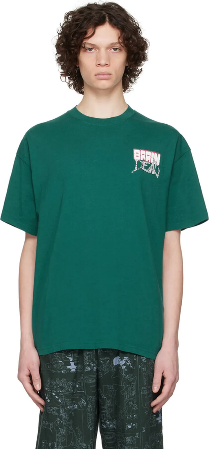 Brain Dead Green Psychosis T-Shirt