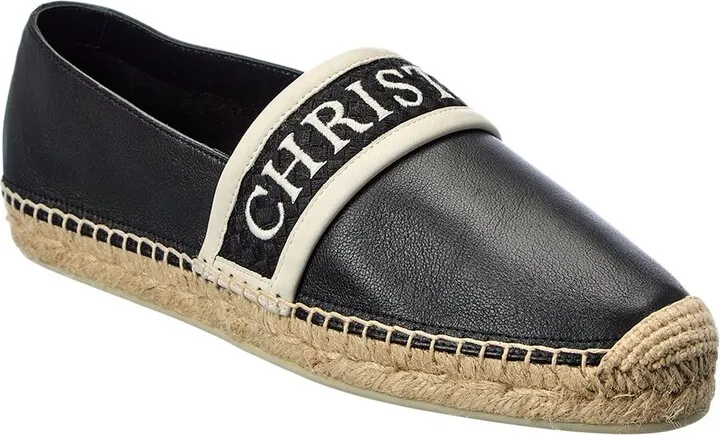 Christian Louboutin Nanoletta Leather Espadrille