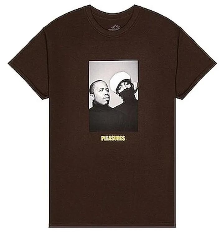 Pleasures Vocabulary T-Shirt in Brown