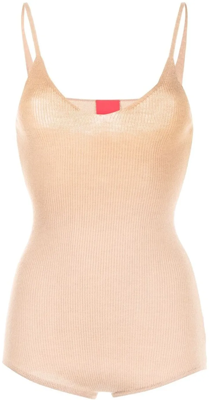 Joni fine-knit cashmere bodysuit