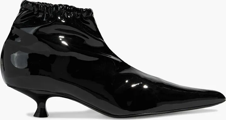 Volos patent-leather ankle boots