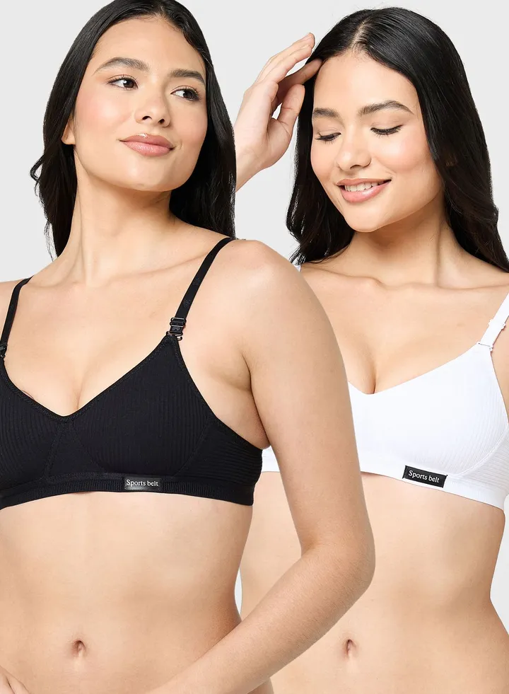 2 Pack T-Shirt Bra