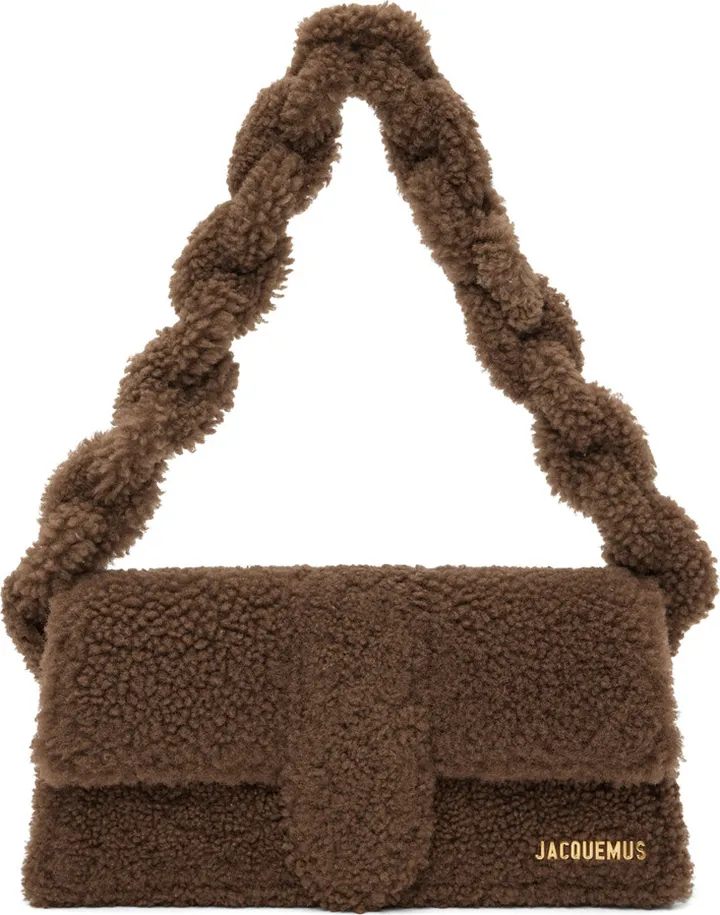 Jacquemus Brown Le Papier 'Le Bambidou' Bag
