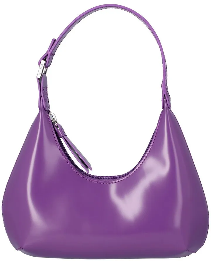 By Far Baby Amber Leather Shoulder Bag