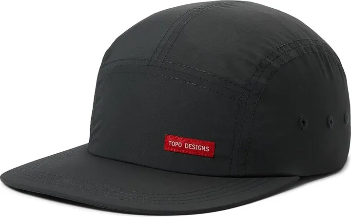 Topo Designs Nylon Camp Hat (Charcoal 2) Caps