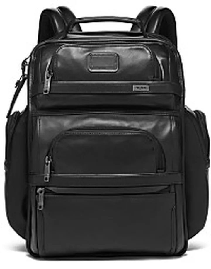 Tumi Alpha 3 Leather Brief Pack