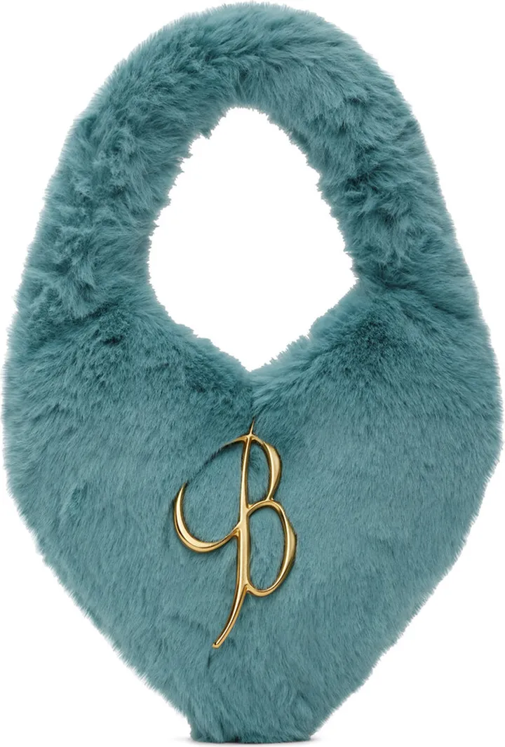Blumarine Blue Heart Bag