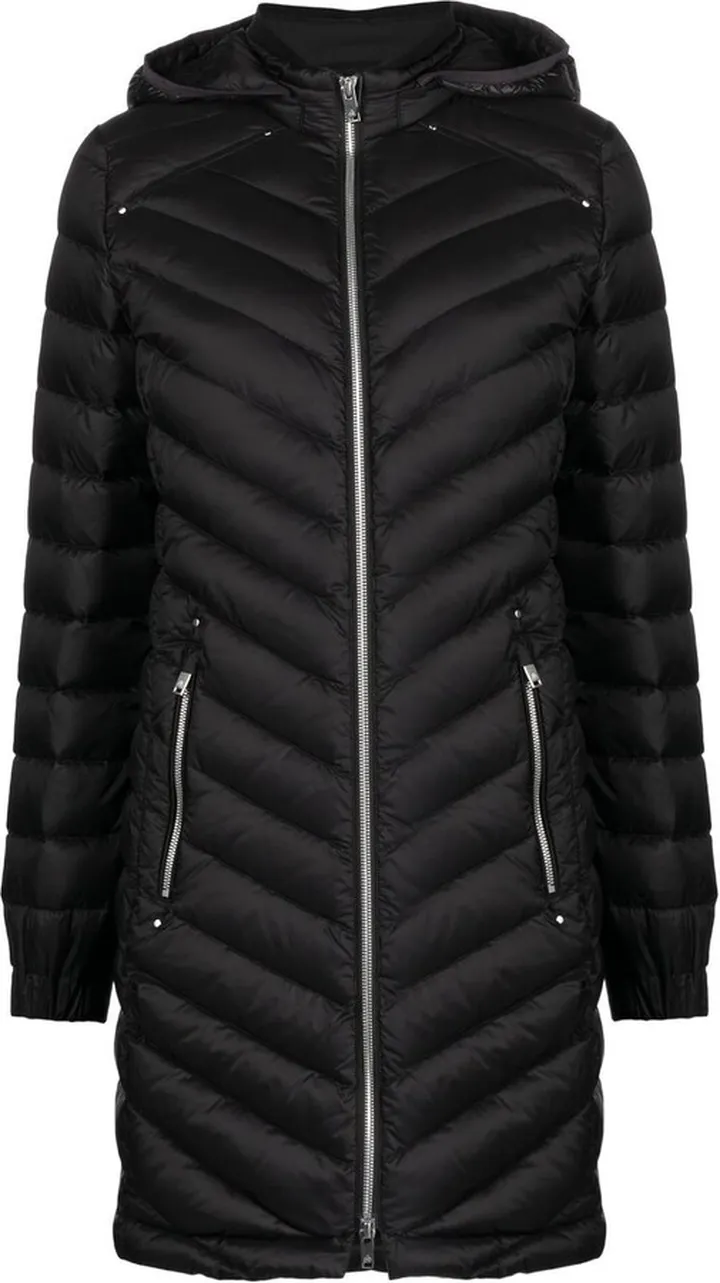 Padded Hooded Down Coat