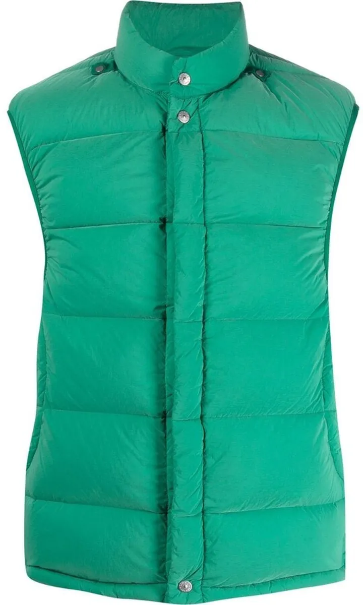 Padded Zip-Up Gilet
