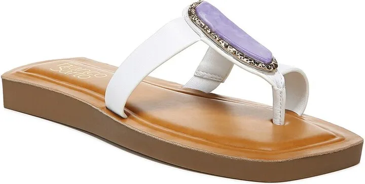 Franco Sarto Capri Leather Thong Sandal